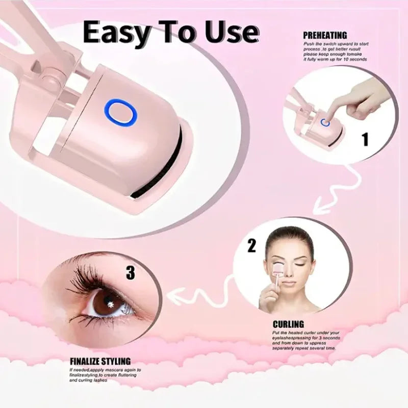 GlamCurl™ Rechargeable Heated Eyelash Curler