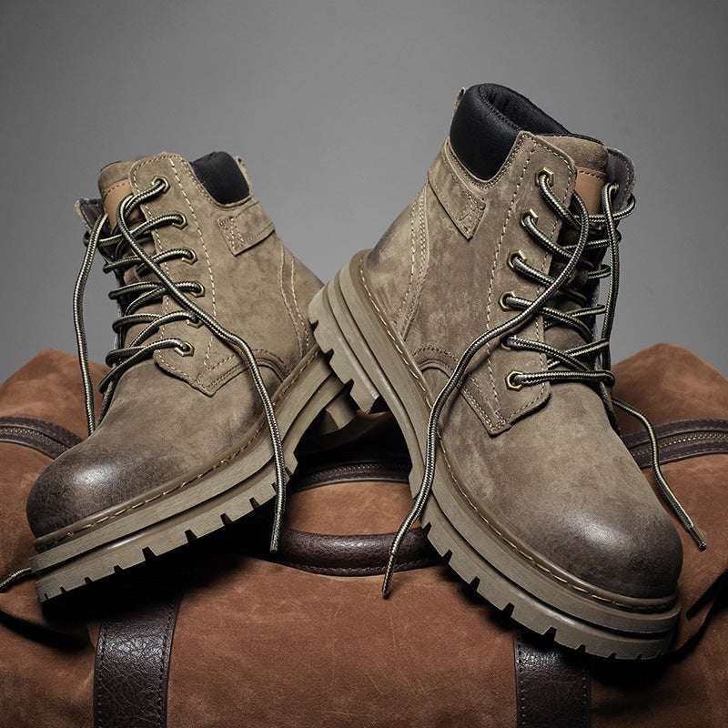 Martin Boots Men's Autumn And Winter Retro British Style