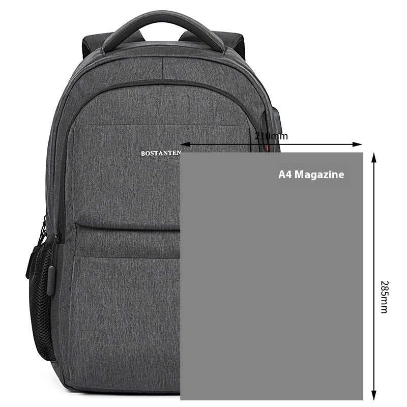 Men's Backpack Schoolbag Business Computer Bag Leisure