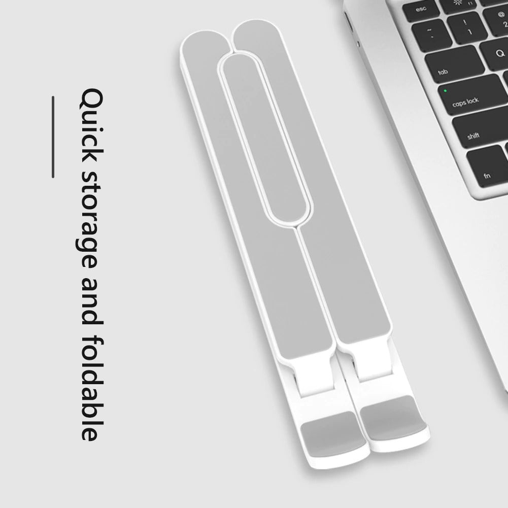 Foldable Laptop & Tablet Stand – Ergonomic, Adjustable, and Ultra-Portable
