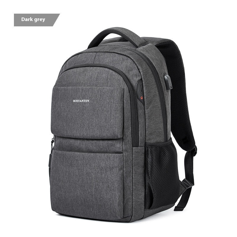 Men's Backpack Schoolbag Business Computer Bag Leisure