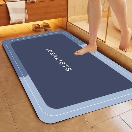 Simple Letter Bathroom Non-slip Mat