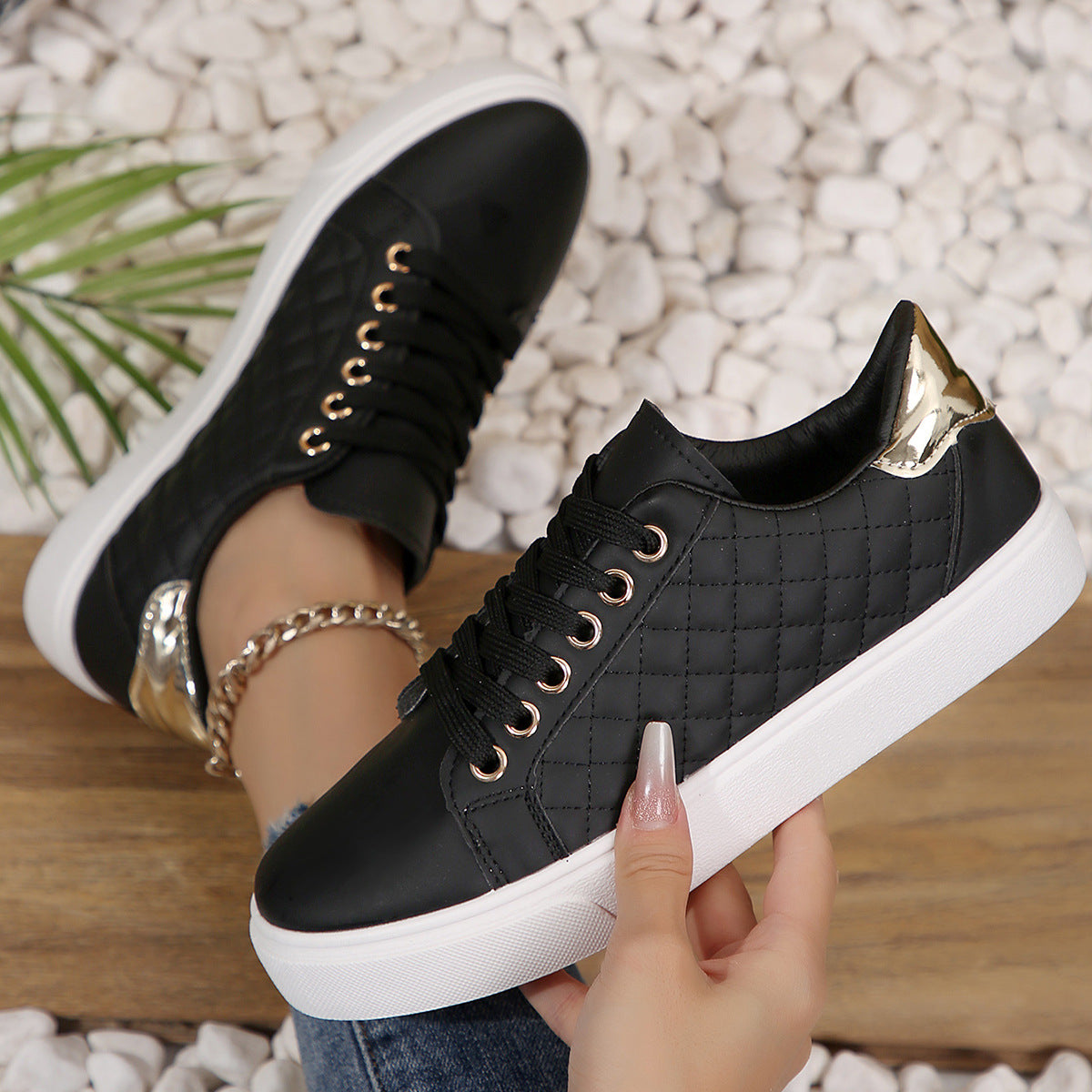 Casual Sports Skate Shoes Female 2024 Spring And Autumn