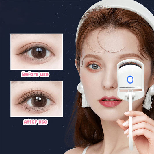 LashLuxe Heated Eyelash Curler – USB Rechargeable