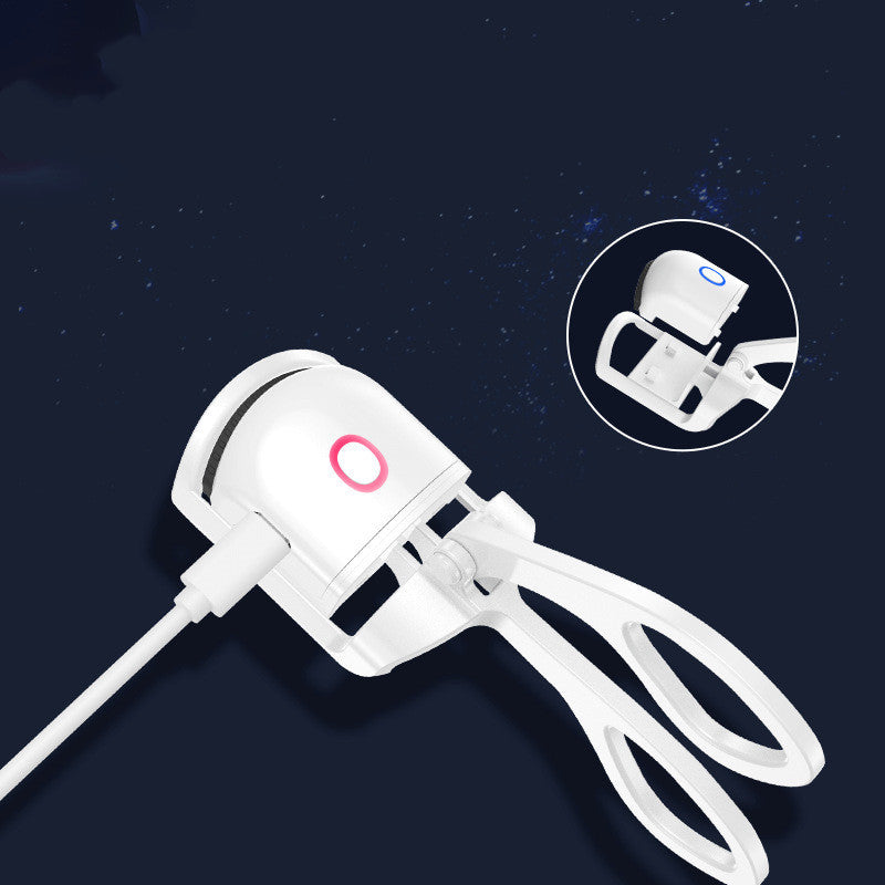 LashLuxe Heated Eyelash Curler – USB Rechargeable