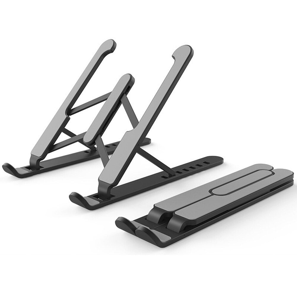 Foldable Laptop & Tablet Stand – Ergonomic, Adjustable, and Ultra-Portable
